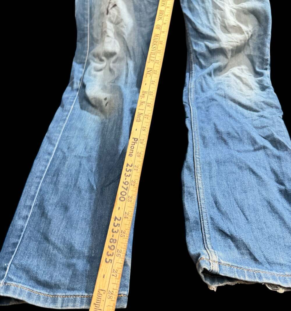 Levi’s 514 Straight Jeans Men’s W31 L32 Slim Straight Zipper Fly Denim - Picture 6 of 8